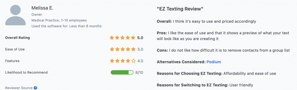 EZ Texting vs SimpleTexting